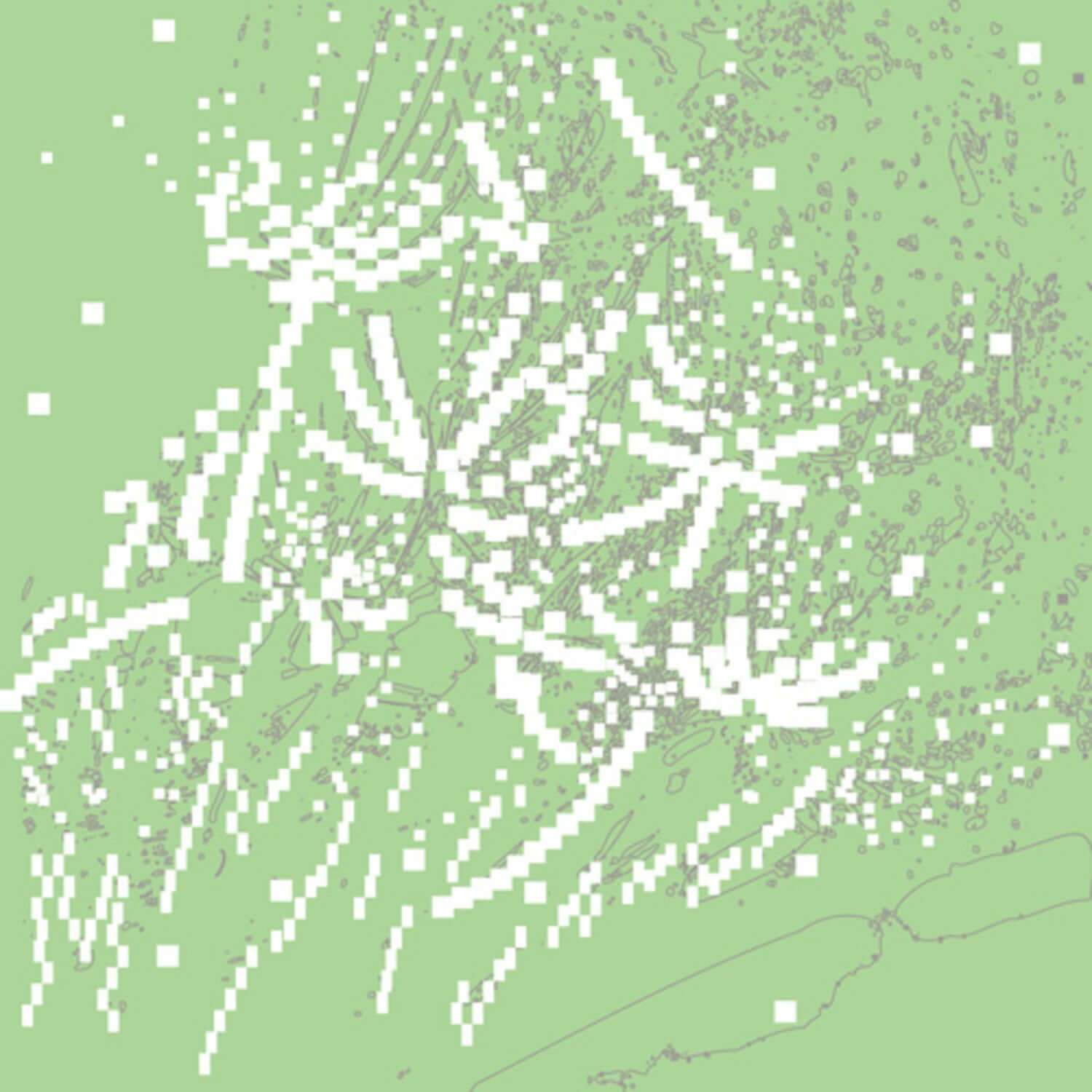 TIME FLOWER - 1st Album [DREAMER] - Album Kpop, couverture verte abstraite avec confettis; visuel fan de TIME FLOWER.