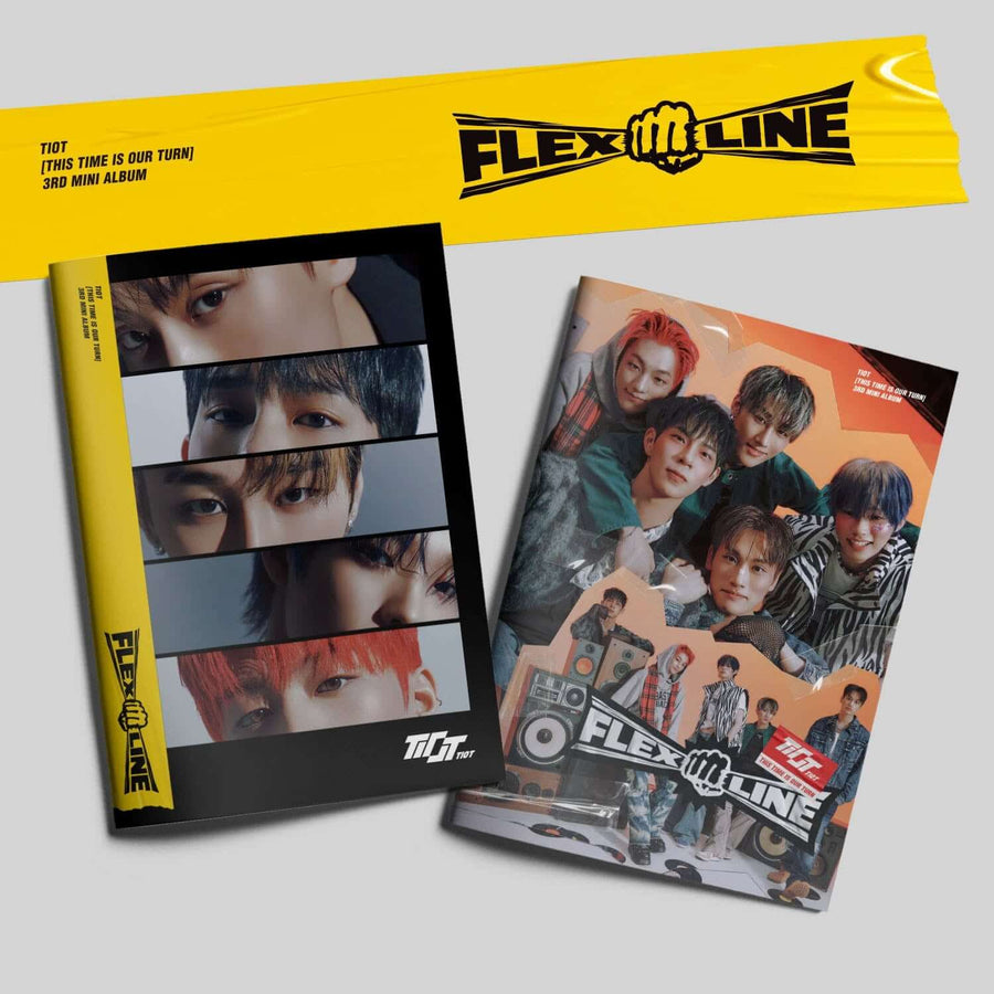 TIOT - 3rd Mini Album [FLEX LINE] (Photobook ver.) (Set of 2) - Album Kpop