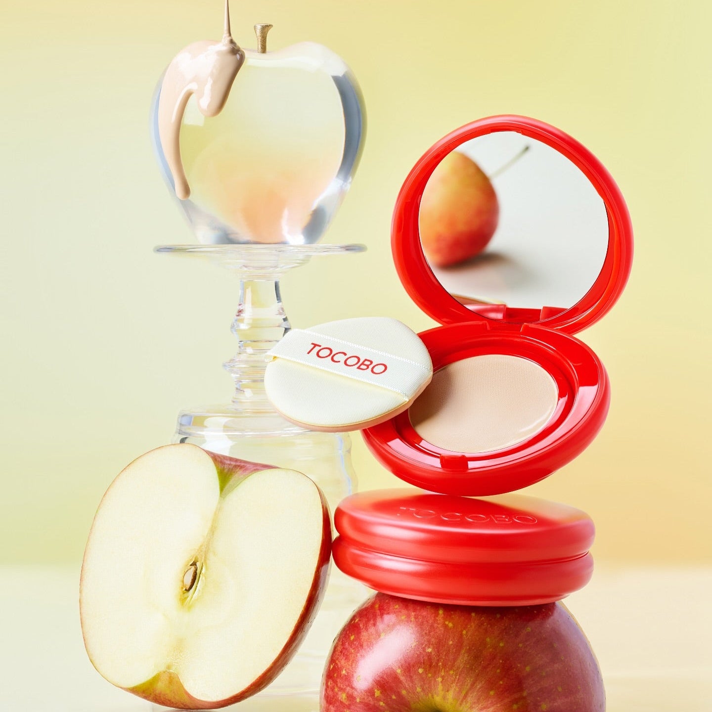 TOCOBO Apple Dewy Fit Cushion