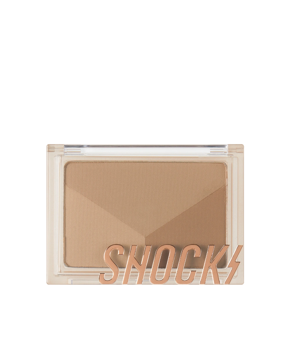 TONY MOLY The Shocking One Clear Shading, palette maquillage beige “SHOCK”, visuel sur fond noir, marque TONY MOLY