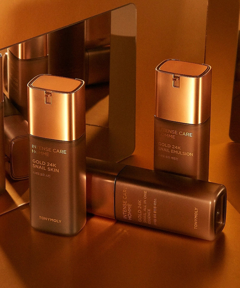 TONYMOLY Intense Care Gold 24K Snail Homme 2 Pieces Set