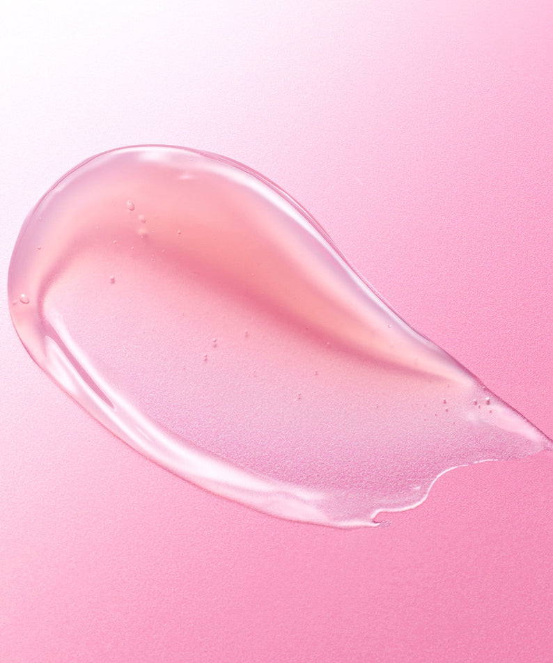 Décrit l'image : TORRIDEN Cellmazing Low Molecular Collagen Volume Lip Essence 11ml de la marque TORRIDEN, gel rose sur fond pastel