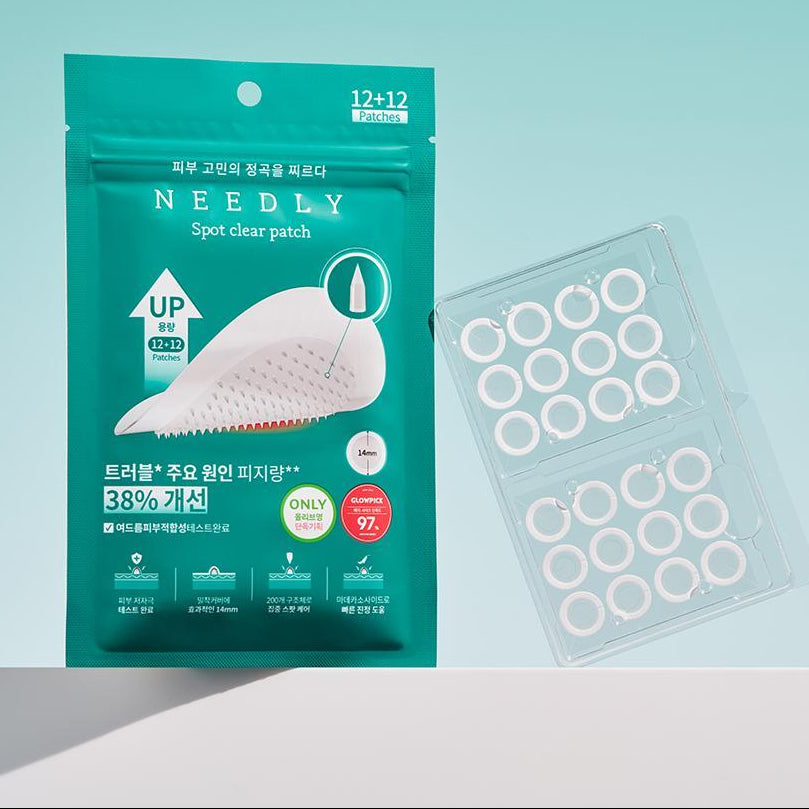 NEEDLY Patch Spot Clear 12 Patches