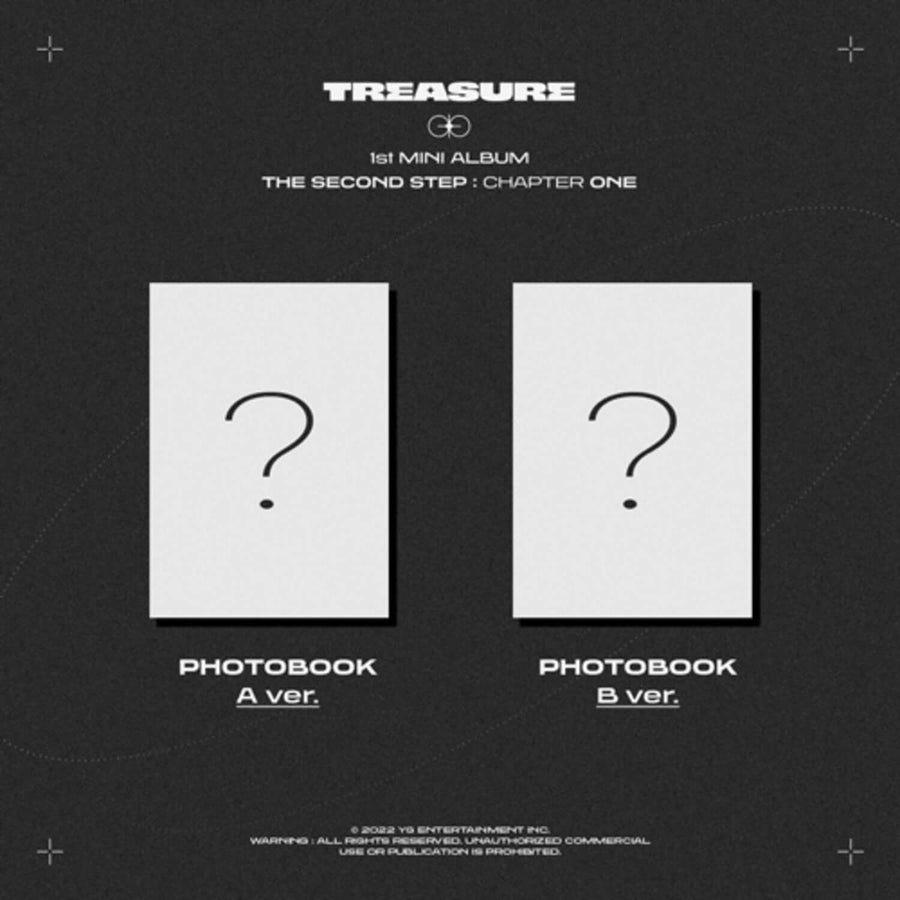 TREASURE - 1st MINI ALBUM [THE SECOND STEP : CHAPTER ONE] (PHOTOBOOK ver.) (SET) - Album Kpop