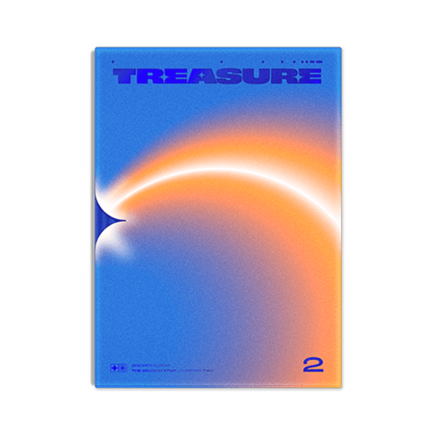 TREASURE - 2nd MINI ALBUM [THE SECOND STEP : CHAPTER TWO] (PHOTOBOOK ver.) (DEEP BLUE ver.) - Album Kpop