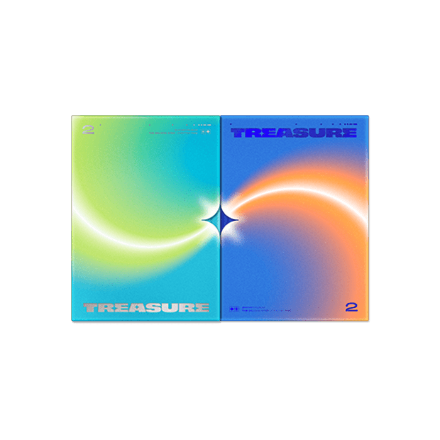 TREASURE - 2nd MINI ALBUM [THE SECOND STEP : CHAPTER TWO] (PHOTOBOOK ver.) (Set of 2) - Album Kpop, coffret photo, visuel.