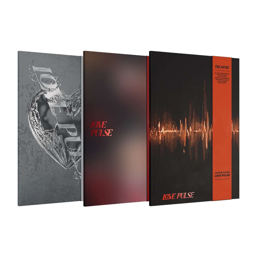 TREASURE - 3rd MINI ALBUM [LOVE PULSE] (Set of 3) - Album Kpop