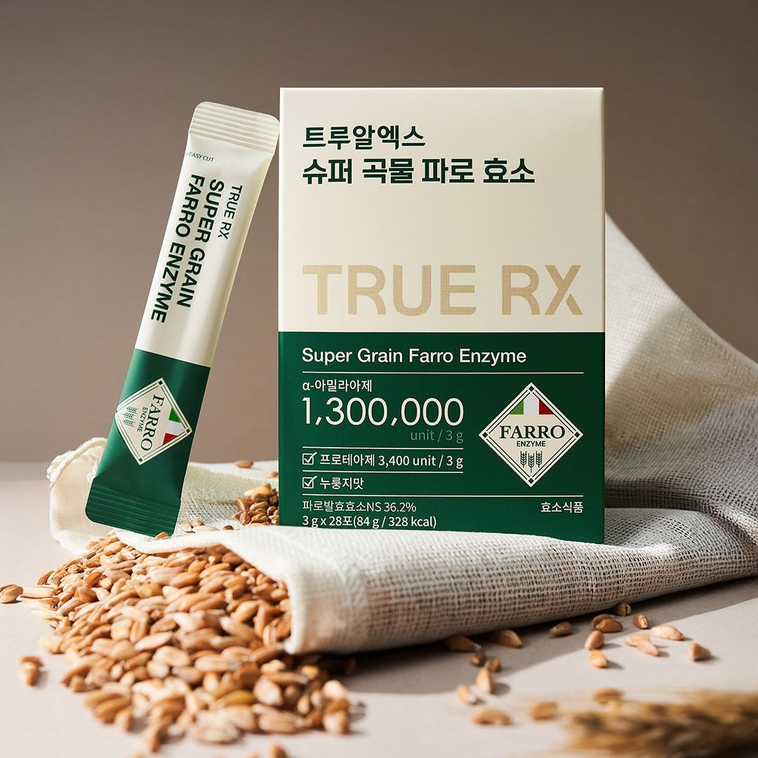 TRUE RX Super Grain Farro Enzyme | 28 fermented sachets – Ma Petite Coree