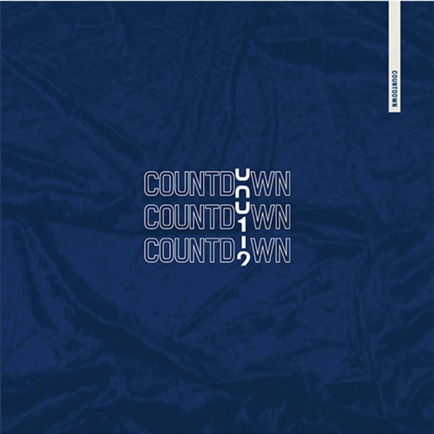 TST - 4th Album [COUNTDOWN] - Album Kpop : pochette bleue COUNTDOWN, design futuriste, pour fans TST.