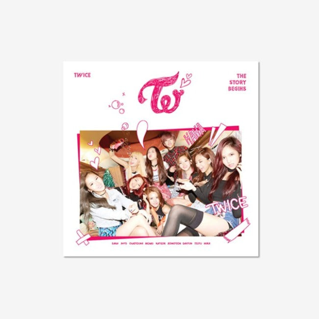 TWICE THE STORY BEGINS 1st Mini Album