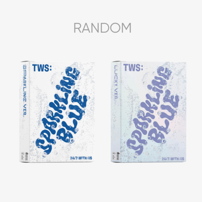 TWS 1st Mini Album Sparkling Blue (Random Ver.) en stock sur Ma Petite Corée