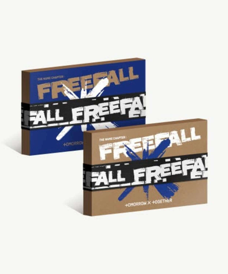 TXT - [ : FREEFALL] (Weverse Albums Ver.) (Random 1 of 2) - album Kpop, coffret imprimé FREEFALL, visuel duo (avant/arrière)