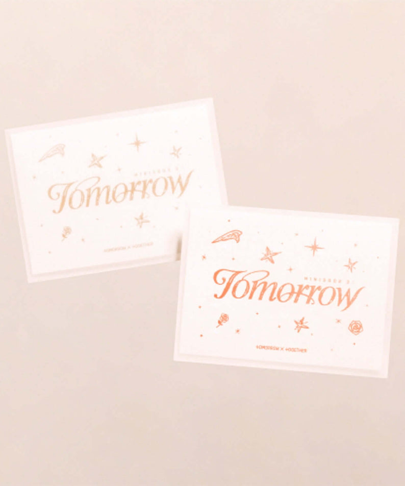 TXT - [minisode 3 TOMORROW] (Weverse Albums ver.) (Set of 2) - Album Kpop, coffret photo devant fond clair