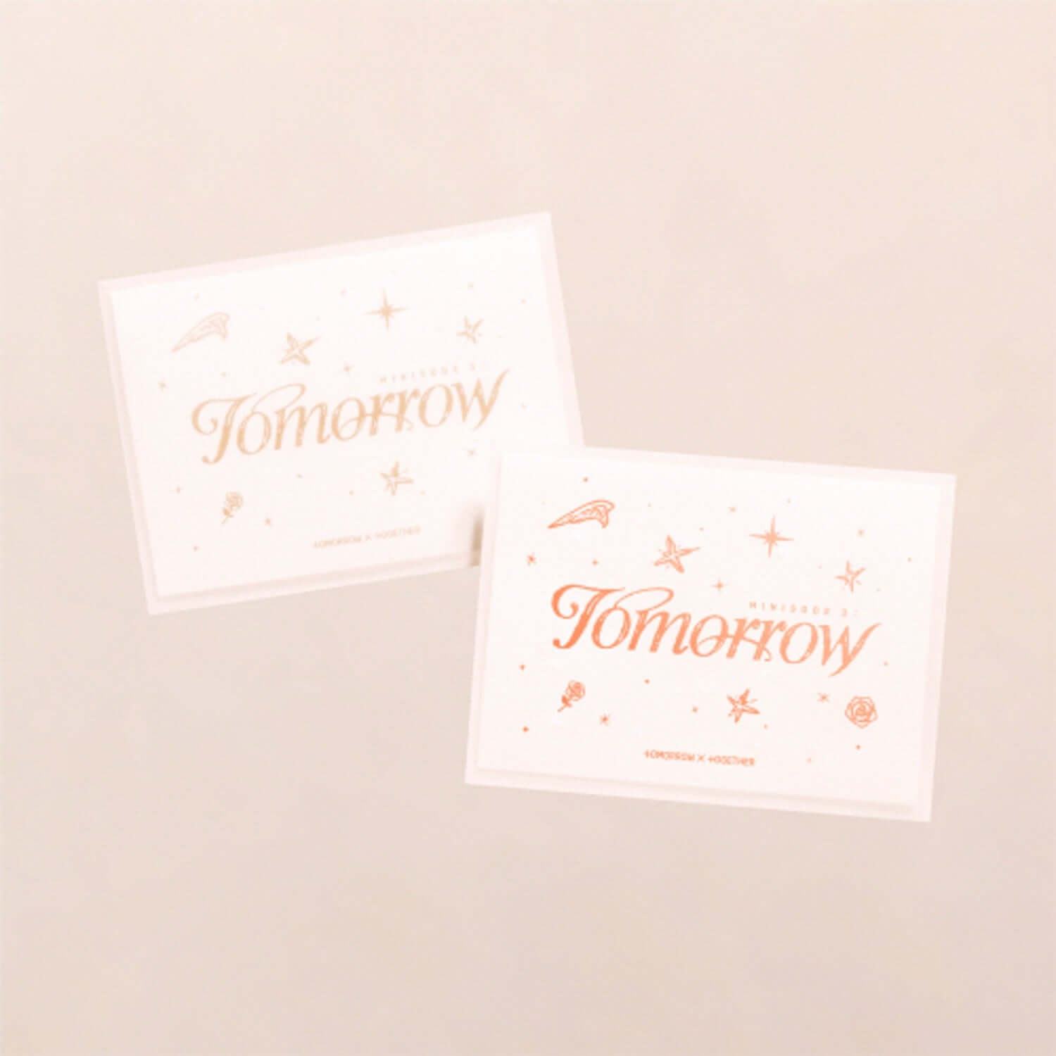 TXT - [minisode 3 TOMORROW] (Weverse Albums ver.) (Set of 2) - Album Kpop, coffret photo devant fond clair
