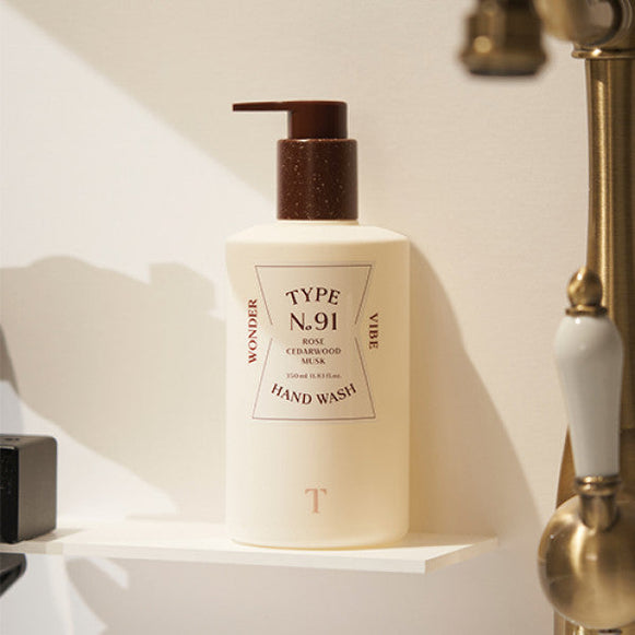TYPE NO. No.91 Wonder Vibe Hand Wash 350ml disponible sur Ma petite Coree, ton Eshop 100% K-beauty en direct de Seoul