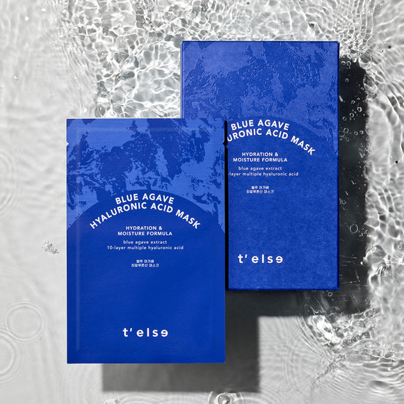 T'ELSE Blue Agave Hyaluronic Acid Mask 5 Pack