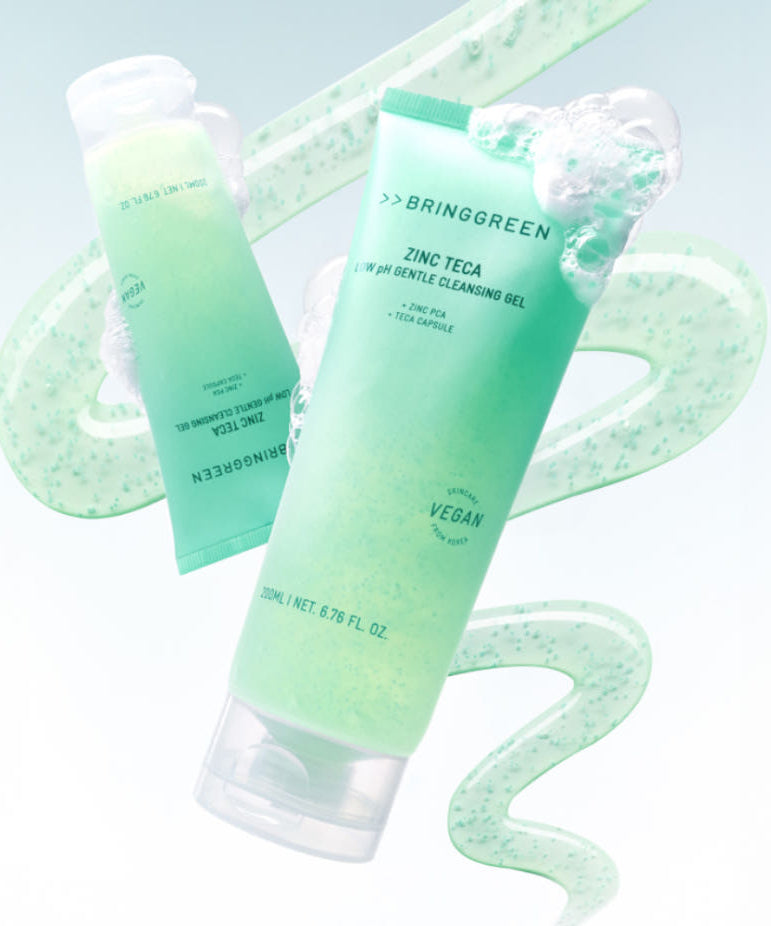BRINGGREEN Zinc Teca Low pH Gentle Cleansing Gel