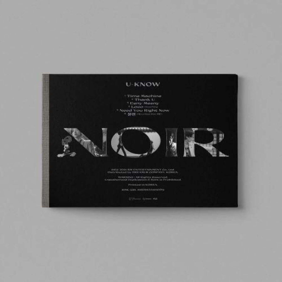 U-KNOW YUNHO - 2nd Album [NOIR] Crank Up ver. - Album Kpop