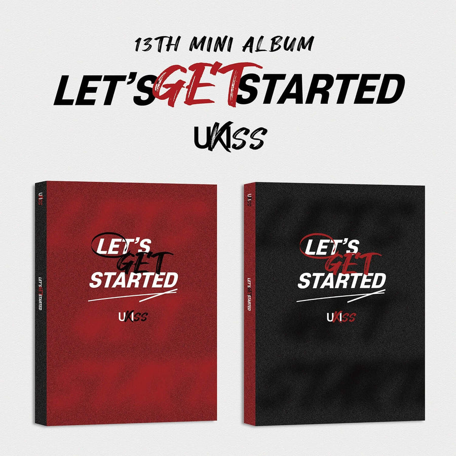 UKISS - 13th Album [LET’S GET STARTED] (Flash ver. / Shadow ver.) (Random) - Album Kpop