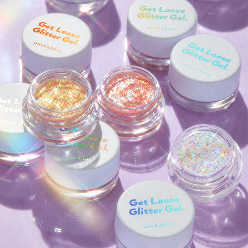 UNLEASHIA Get Loose Glitter Gel (#01 to #07) disponible sur Ma petite Coree, ton Eshop 100% K-beauty en direct de Seoul