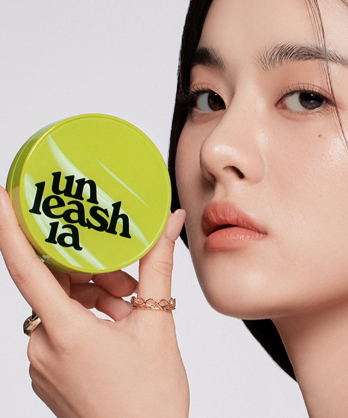 UNLEASHIA Satin Wear Healthy Green Cushion disponible sur Ma petite Coree, ton Eshop 100% K-beauty en direct de Seoul