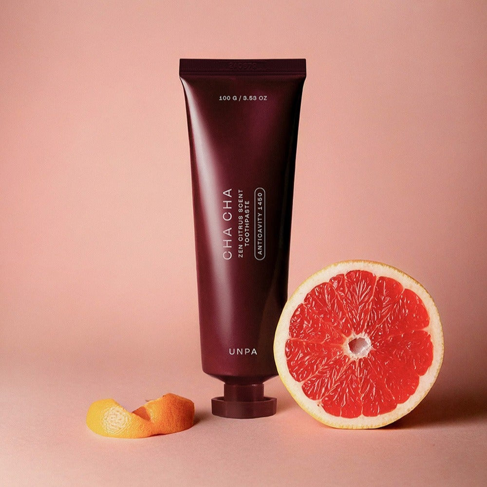 UNPA Cha Cha Zen Grapfruit Scent 1450 High Fluoride Toothpaste 100g