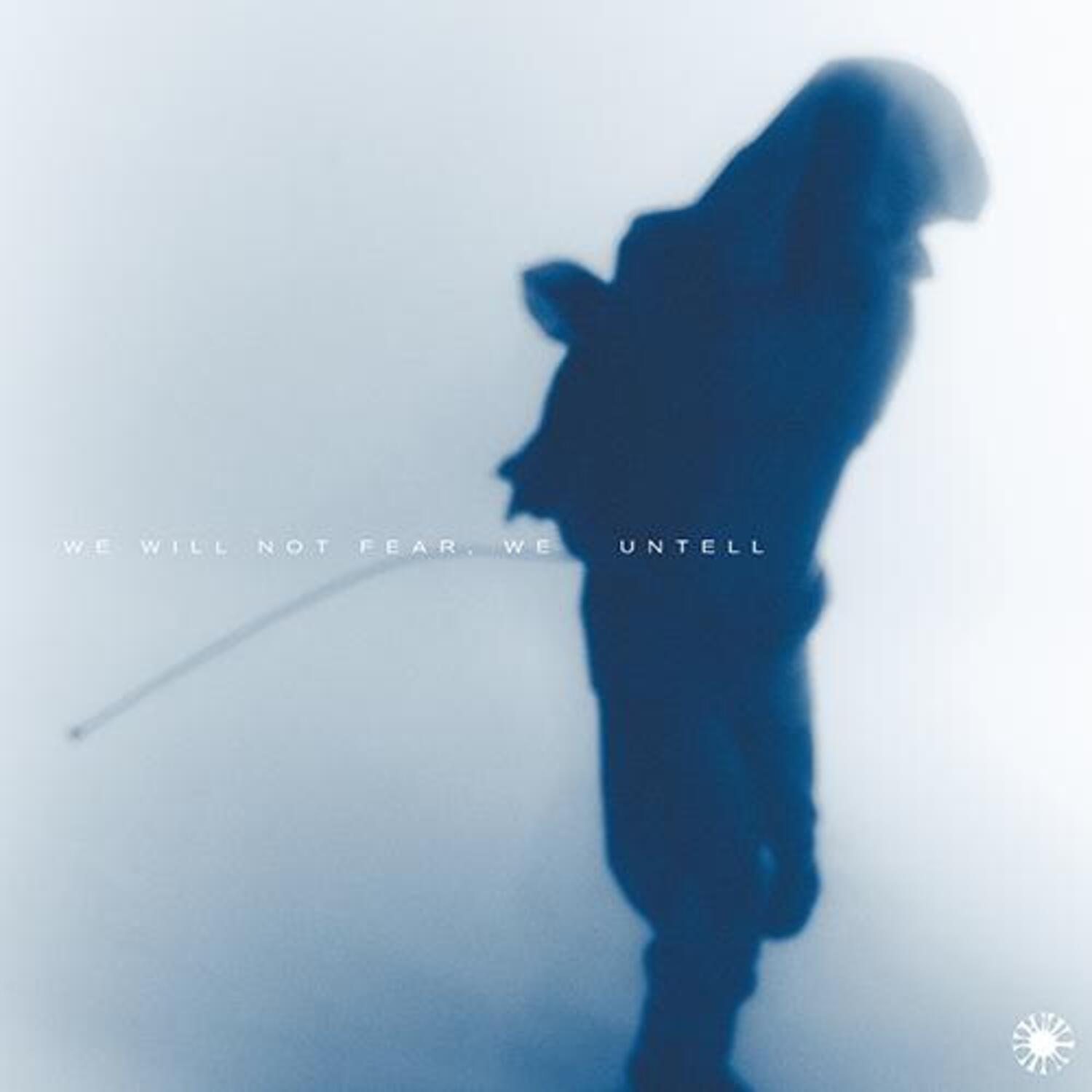 UNTELL - [HUMAN, THE ALBUM] - Album Kpop, visuel en silhouette bleue sur fond clair, ambiance live/album.