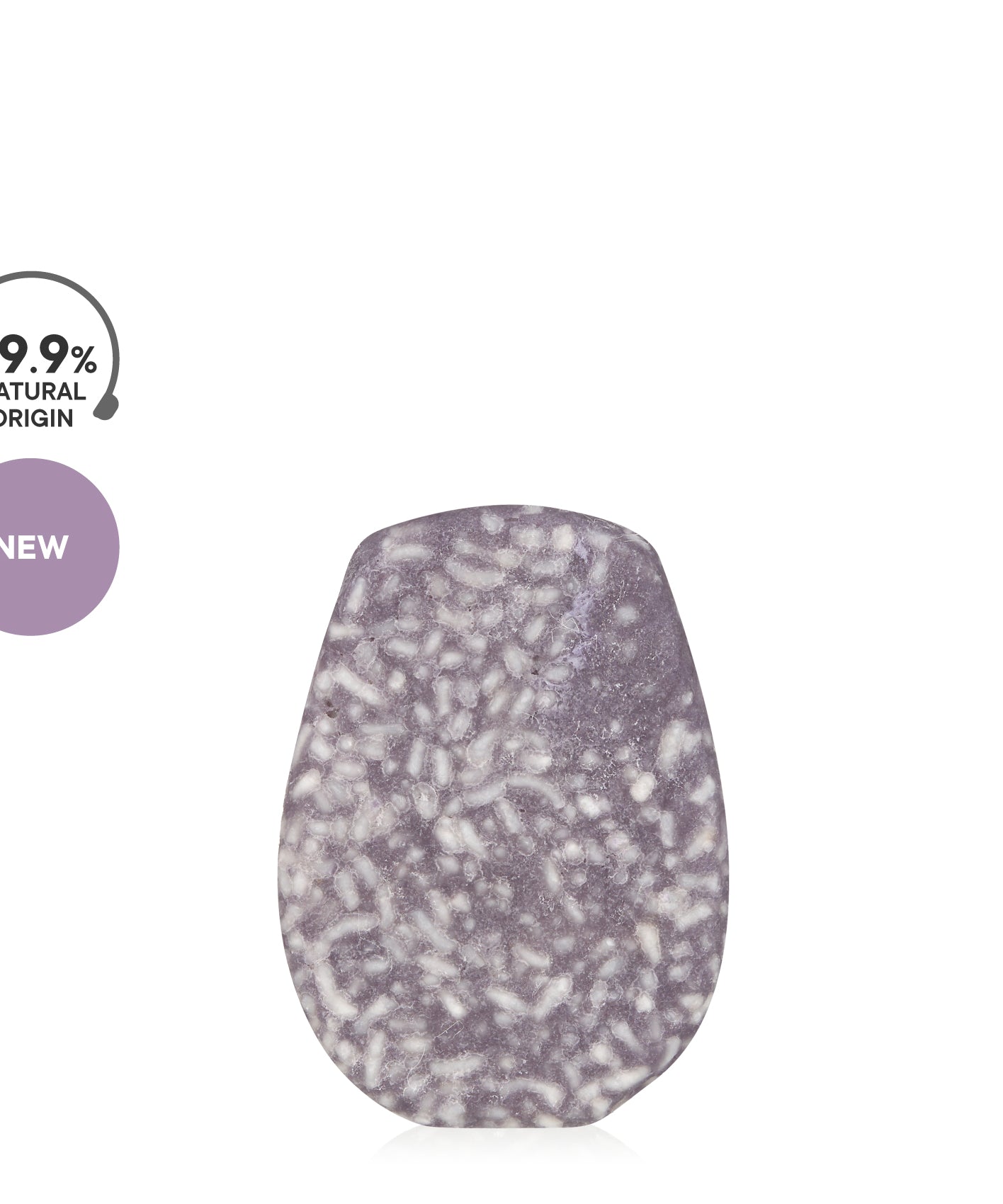 Barre de shampoing URANG Daily Oil Free Shampoo Bar, 99,9% d'origine naturelle, nouvelle formule, couleur violette.