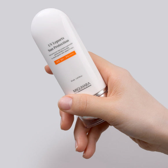 MIGUHARA UV Leports Sun Protection SPF50+ 50ml disponible sur Ma petite Coree, ton Eshop 100% K-beauty en direct de Seoul