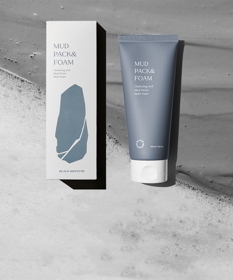 BLACK MONSTER Mud Pack & Foam 150ml