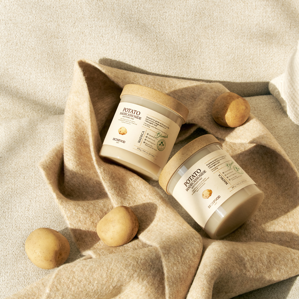 SKINFOOD Potato Madecassoside Soothing Pad