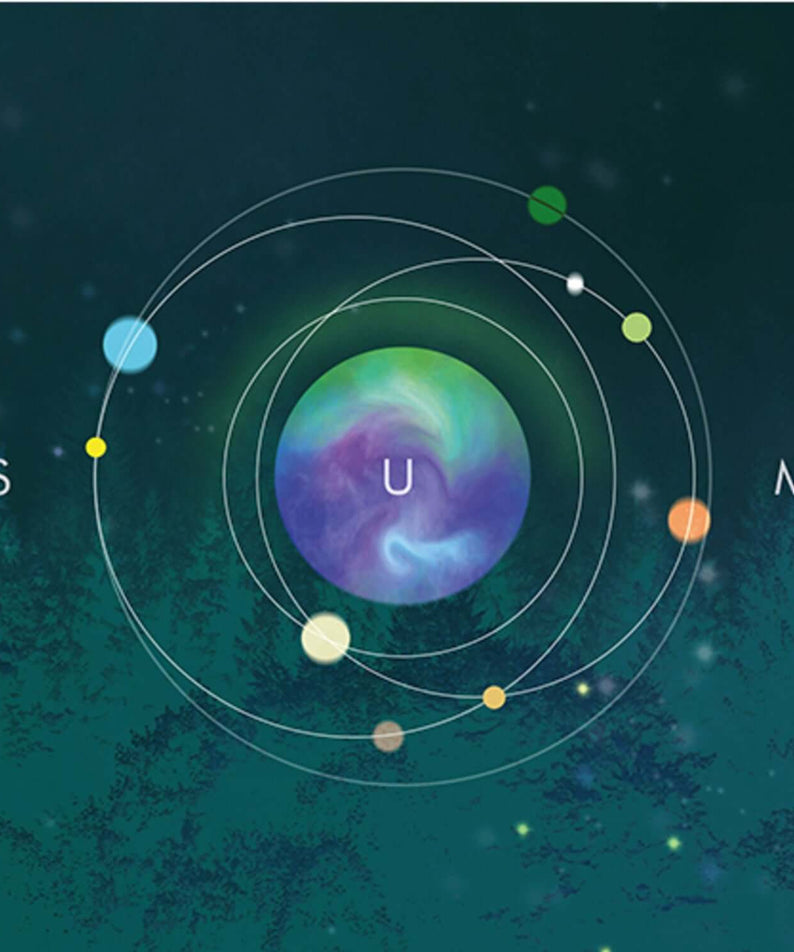 VARIOUS ARTISTS - [∞] (2CD) - Album Kpop, pochette graphique avec sphère, cercles et étoiles, design moderne bleu/vert.