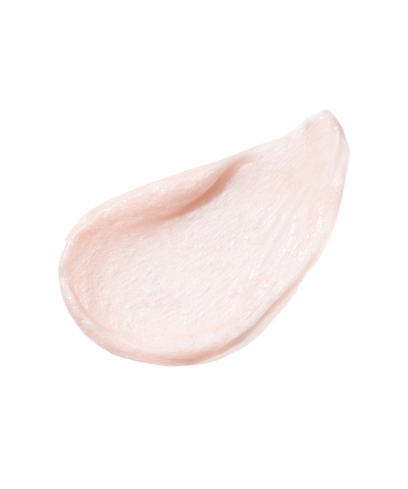 Texture du VIDIVICI Skin Illumination Forming Cleanser 120ml, nettoyant illuminant pour la peau, échantillon crème rosée.