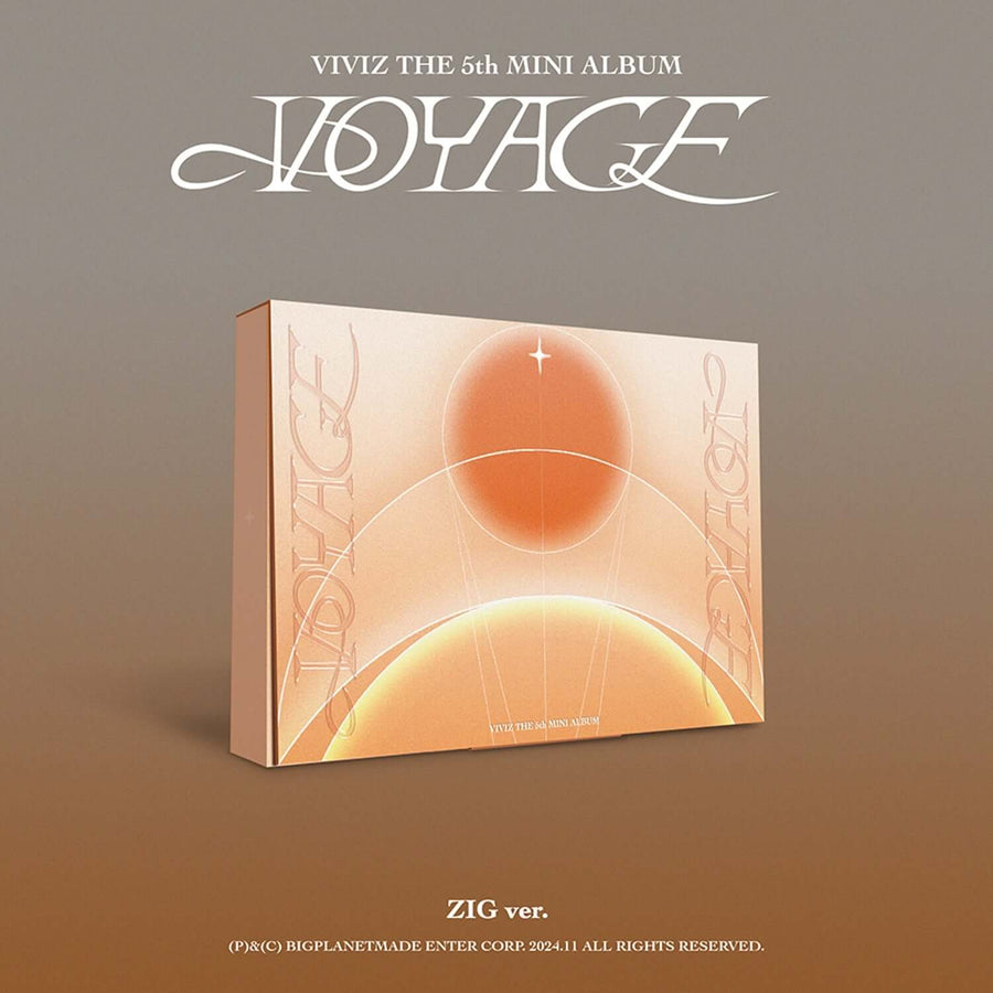 VIVIZ - THE 5th MINI ALBUM [VOYAGE] (ZIG ver.) - Album Kpop