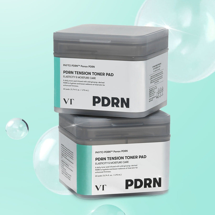 VT COSMETICS PDRN Tension Toner Pads 60 Sheets