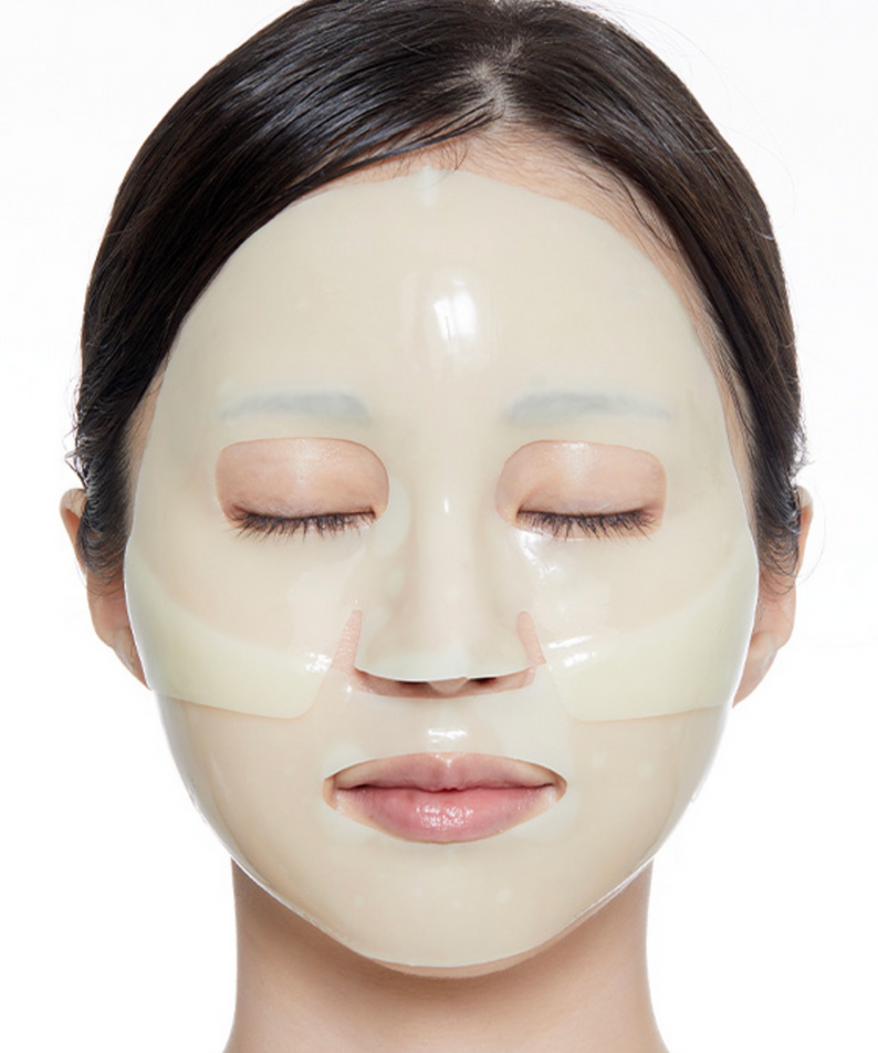 VT COSMETICS  Reti-A Riddleshot 100 2-Step Hydrogel Mask (4 sheets) : masque hydrogel sur visage, style beauté VT Cosmetics.