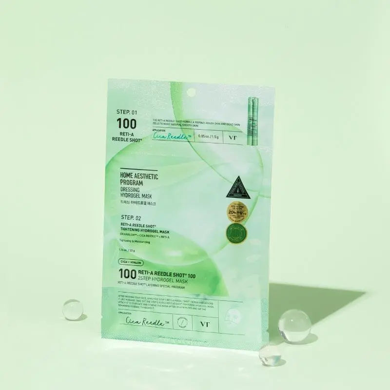 VT COSMETIC  Reti-A Riddleshot 100 2-Step Hydrogel Mask (4 sheets)