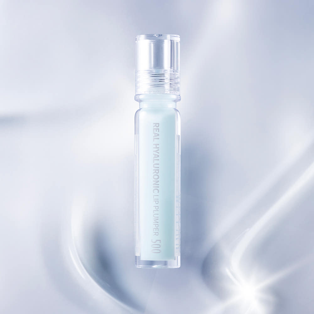 WELLAGE Real Hyaluronic Lip Plumper 3.8ml, flacon translucide sur fond clair, produit de la marque WELLAGE
