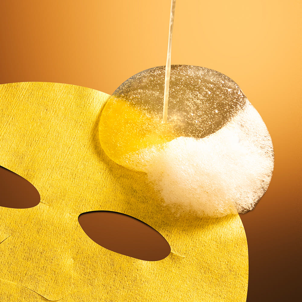 WELLAGE  Hyper Toning Vita C Bubble Mask 25gx5 sheets