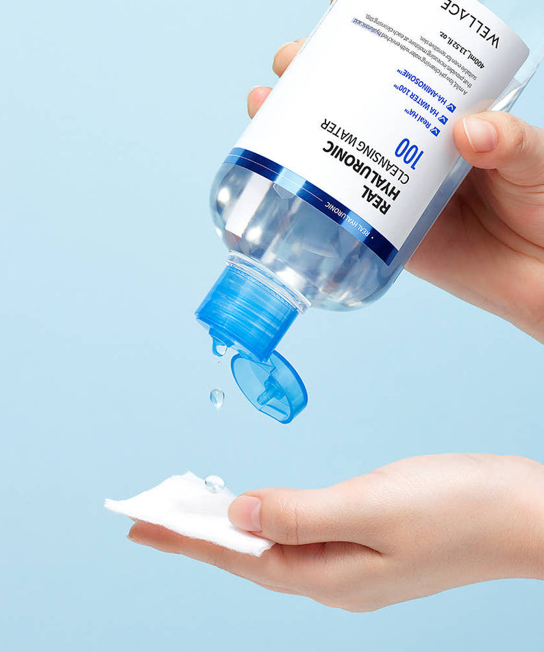 WELLAGE  Real Hyaluronic Cleansing Water 400ml