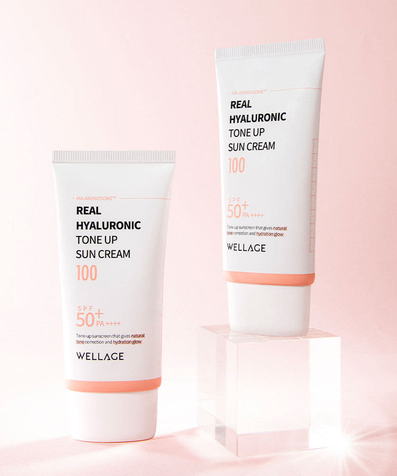 WELLAGE  Real Hyaluronic Tone-Up Sunscreen 50ml