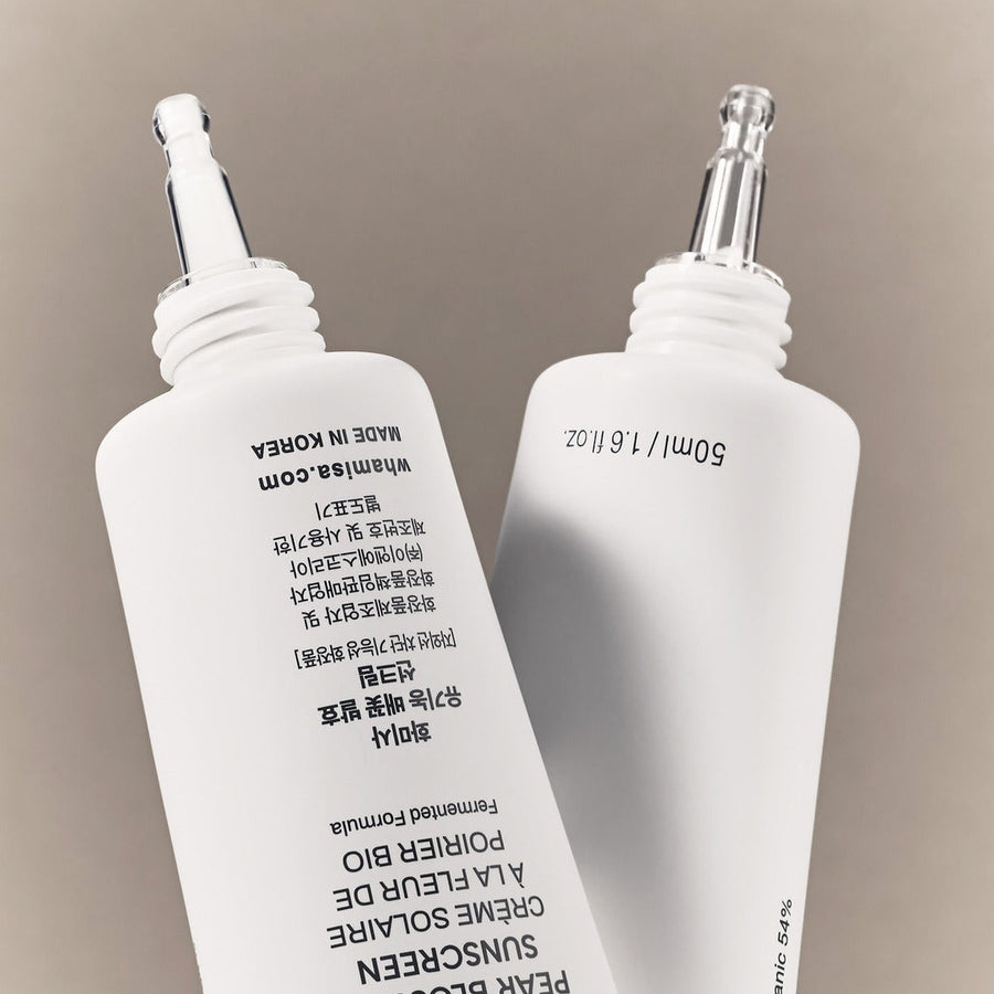 WHAMISA Organic Pear Blossom Fermented Sunscreen 50ml
