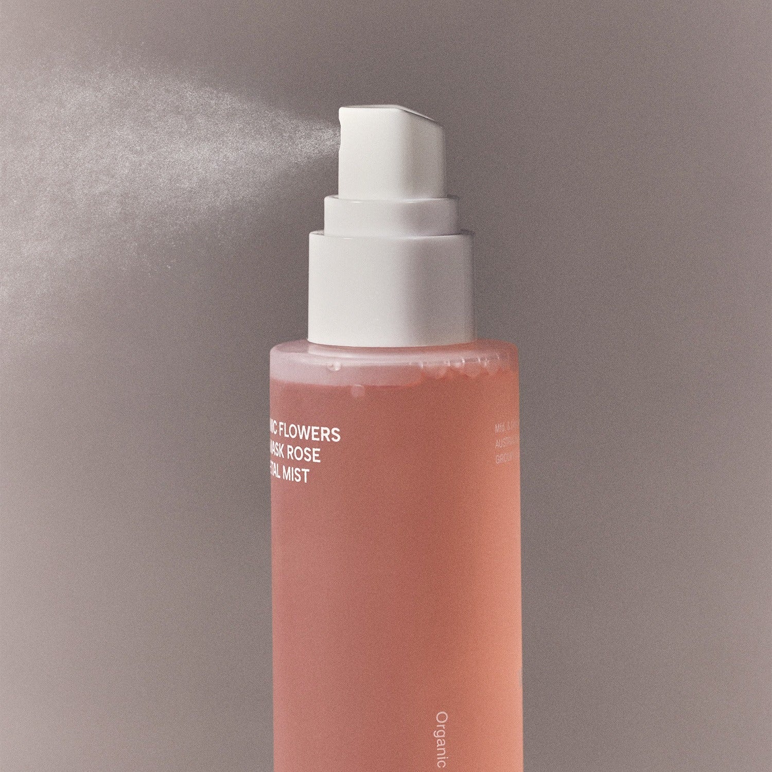 WHAMISA Organic Flower Fermented Rose Petal Mist 100ml