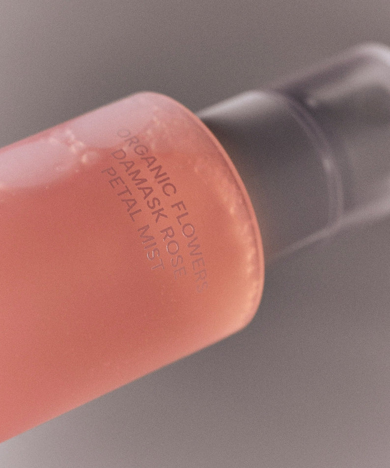 Vaporisateur WHAMISA Organic Flower Fermented Rose Petal Mist 100ml, brume de pétales de rose fermentée bio