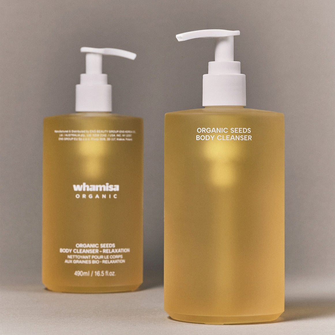 WHAMISA Organic Seed Fermented Body Cleanser 490ml