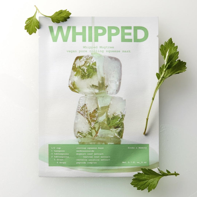 WHIPPED Mugtree Vegan Pore Cooling Squeeze Mask 1ea