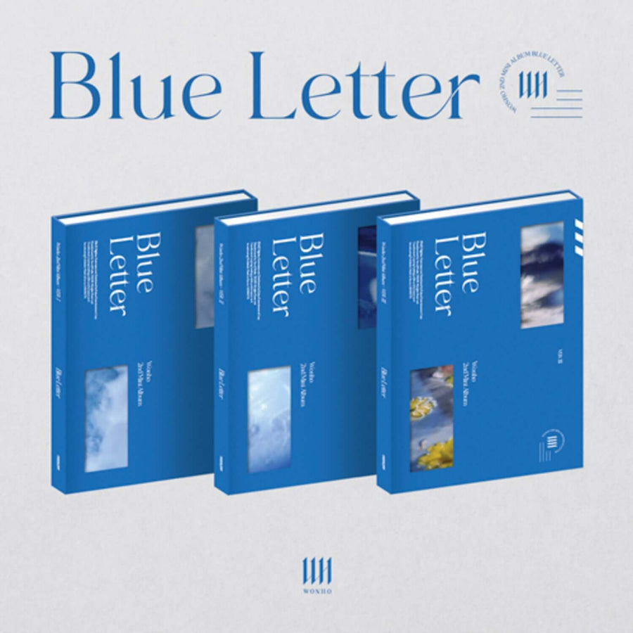 WONHO - 2nd Album [Blue letter] (Random) - Album Kpop