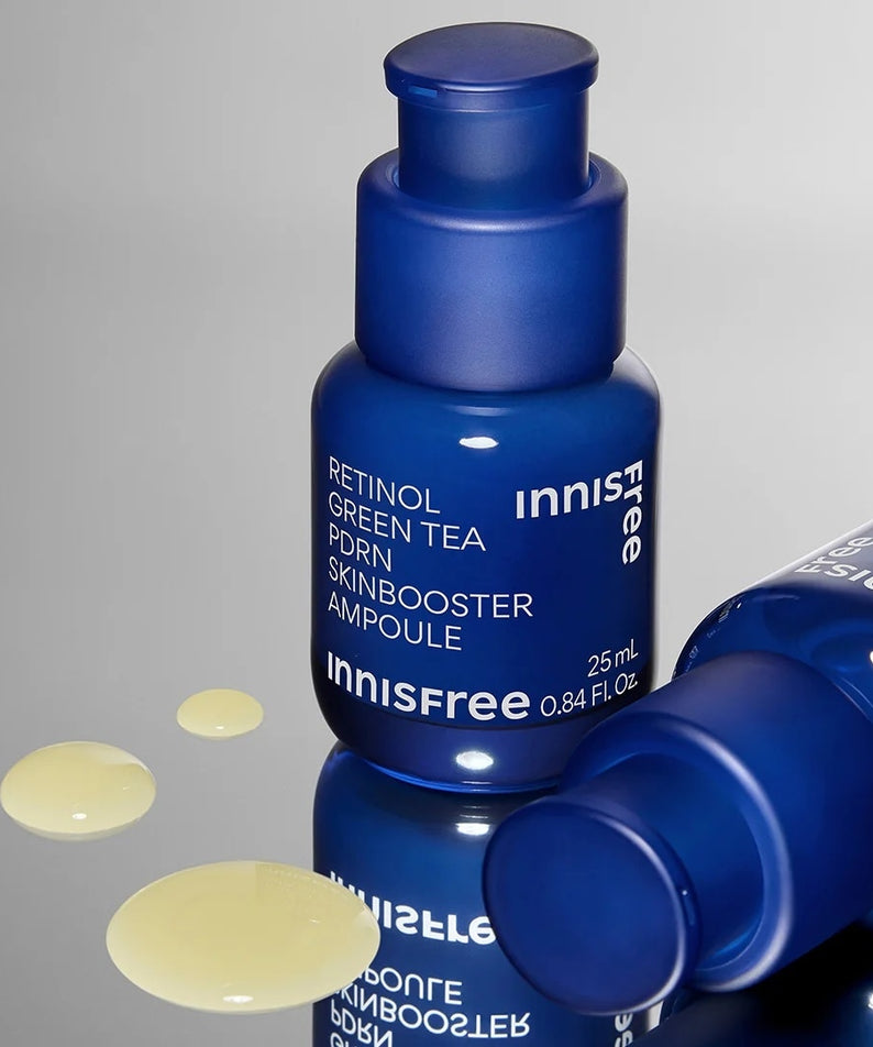 INNISFREE Retinol Green Tea PDRN Skin Booster Ampoule