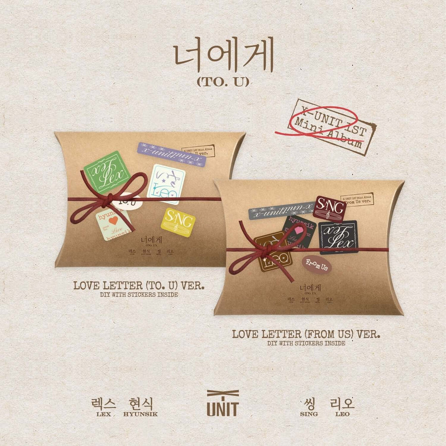 X-UNIT - [To.U] - Album Kpop