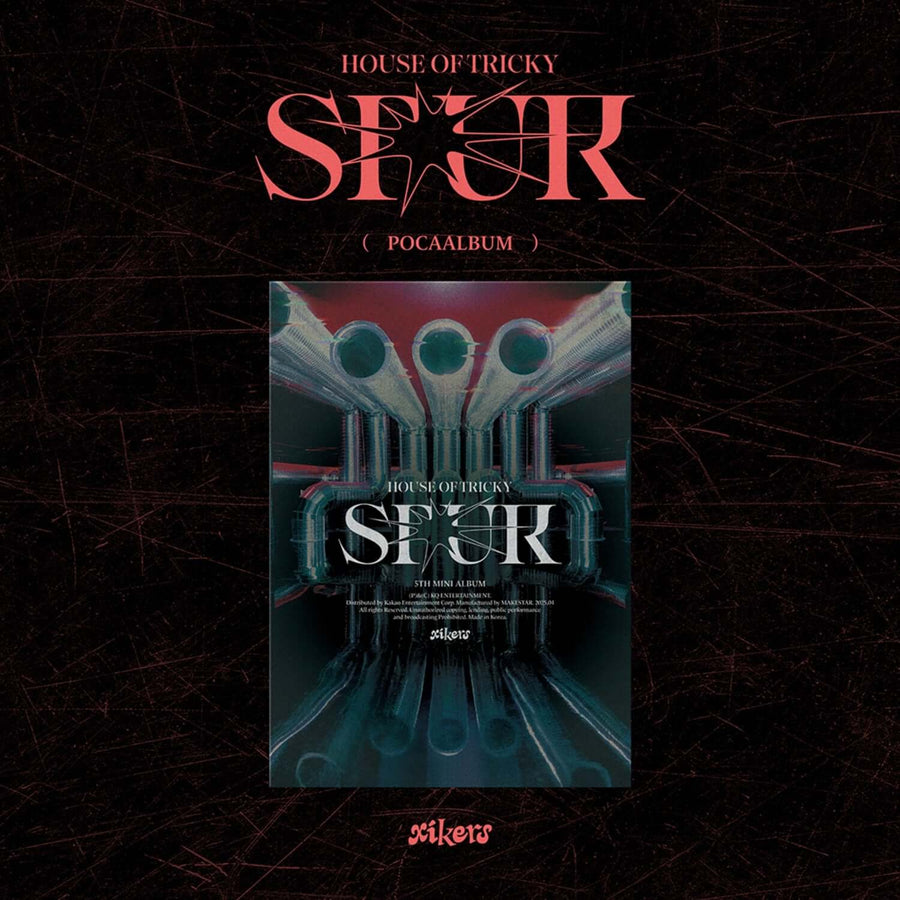 XIKERS - 5TH MINI ALBUM [HOUSE OF TRICKY : SPUR] (POCAALBUM) - Album Kpop